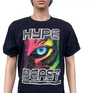 Black Hype Beast Graphic T-Shirt